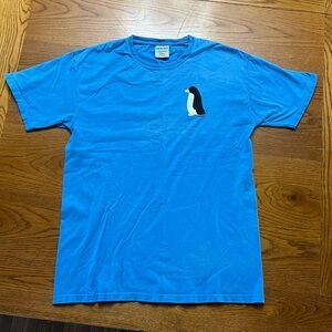 Blue T-Shirt with Penguin